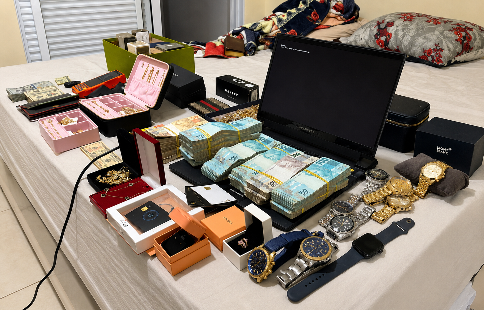 Polícia Civil realiza nova fase da Operação “Pulo do Gato” e apreende mais de R$ 150 mil