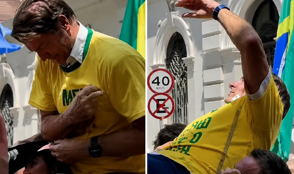 Cena de facada em filme sobre Bolsonaro vira alvo de piadas nas redes sociais