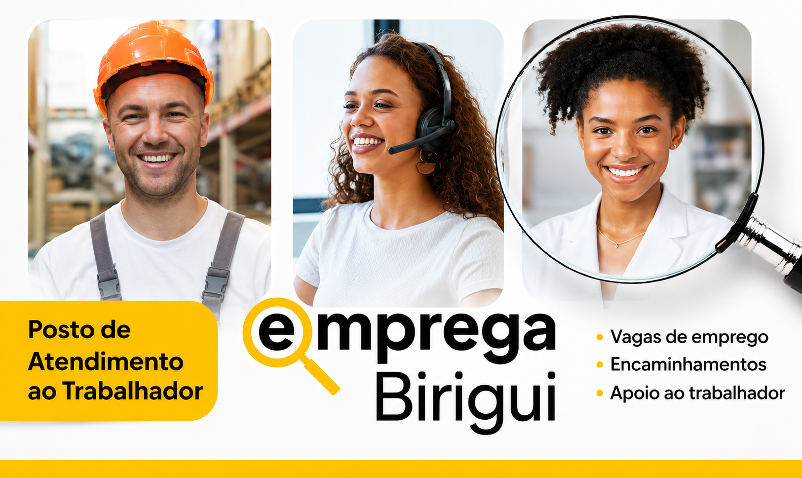 Emprega Birigui divulga 31 novas vagas de emprego em diversos setores