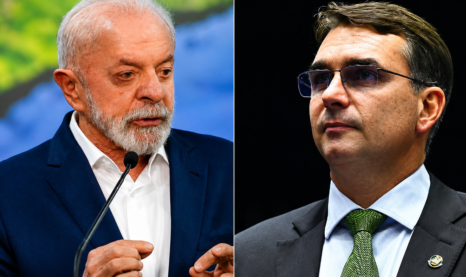 Lula amplia vantagem sobre Flávio no 1º turno, aponta Datafolha: 40% a 31%