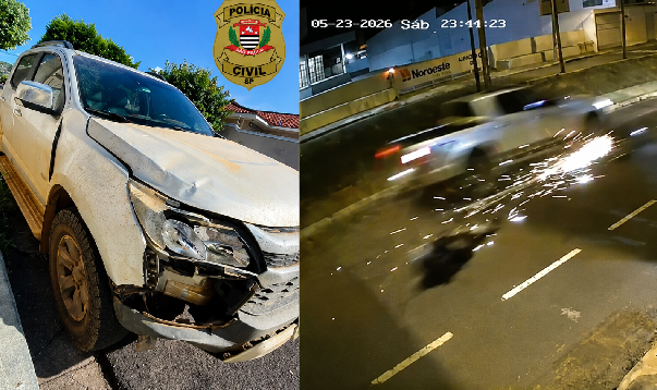 Polícia Civil identifica motorista que atropelou e arrastou bicicleta motorizada