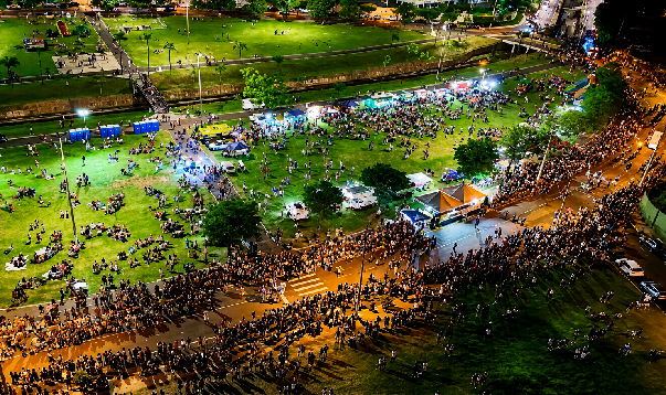 Parque do Povo recebe gravação de DVD sertanejo com entrada gratuita neste domingo