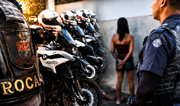Jovem condenada por tráfico é capturada pela PM no bairro Jussara, em Araçatuba