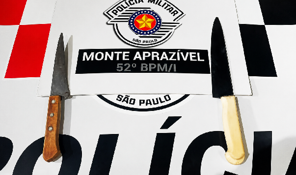 Filho é preso após atacar o próprio pai com facadas durante briga familiar