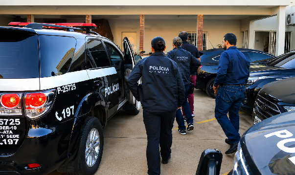 Polícia Civil faz buscas em Birigui durante megaoperação contra organização criminosa do tráfico