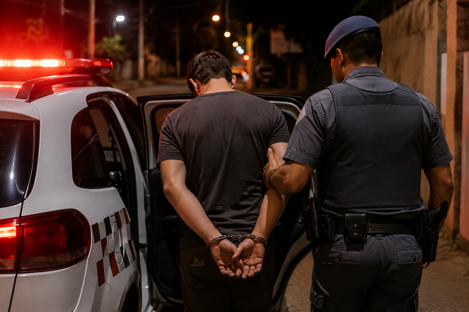 Homem é preso após agredir mulher até ela desmaiar durante briga em Birigui