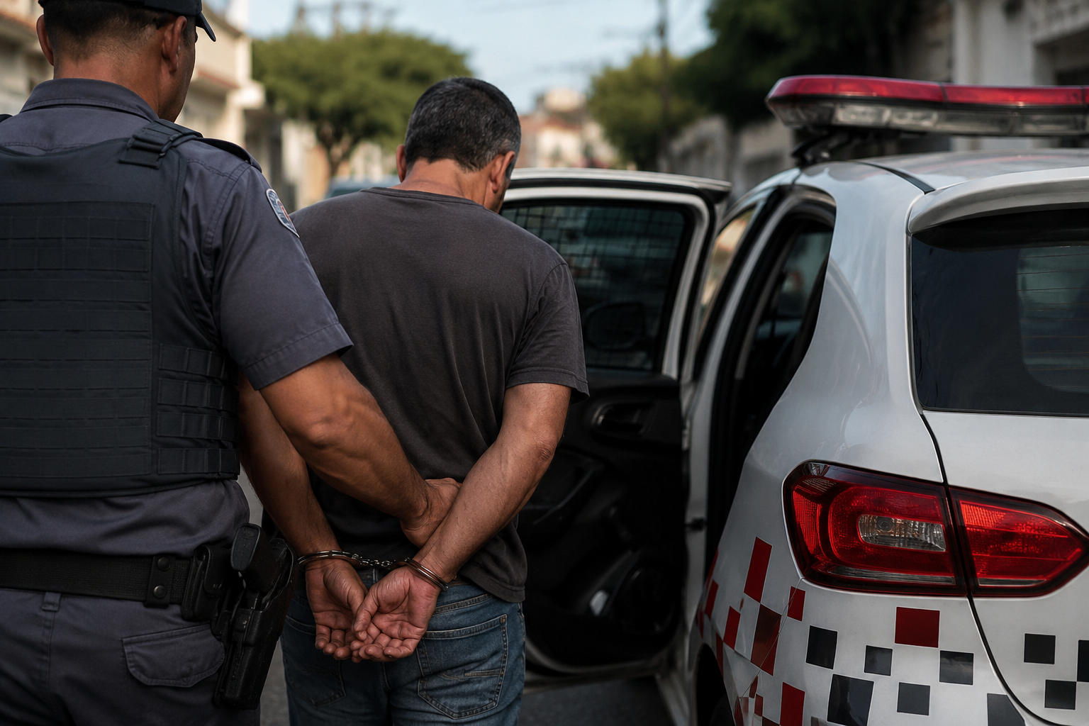 Sai da prisão e acaba preso novamente horas depois ao tentar abrir carros
