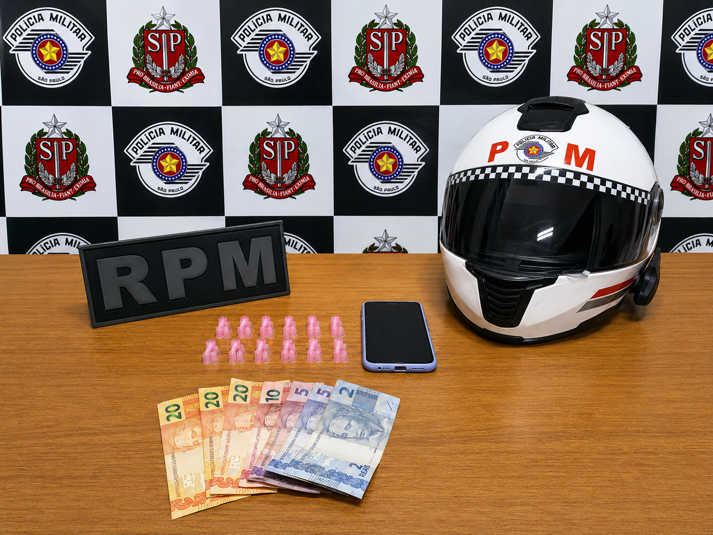 Homem é preso com cocaína durante abordagem da RPM em Araçatuba