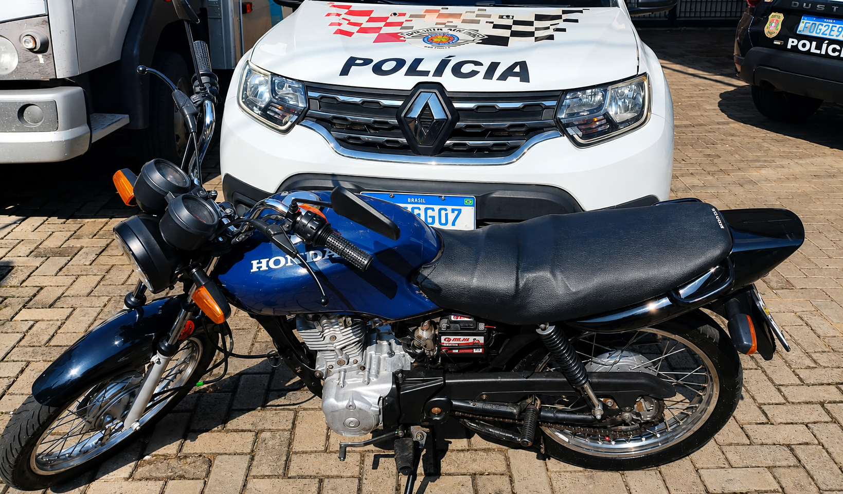 Procurado pela Justiça é preso com moto adulterada em Araçatuba