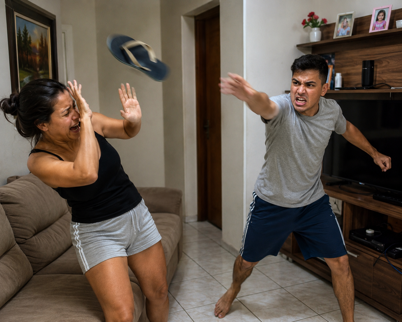 Quebra-pau por carregador de celular termina com filho agredindo a mãe e o pai em Araçatuba
