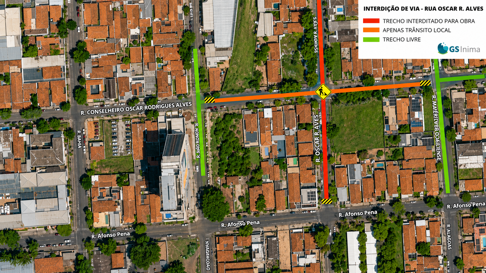 Atenção, motorista! Samar fecha trecho da Rua Oscar Rodrigues Alves para obra de água nesta semana