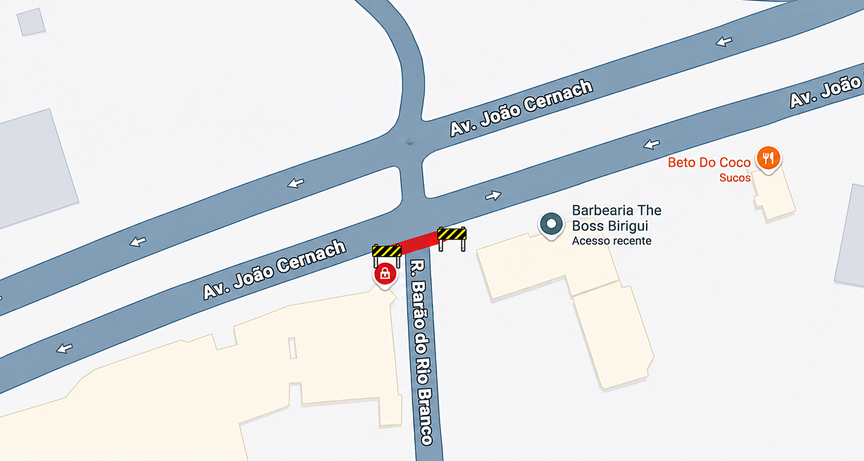 Alerta no trânsito: Cruzamento na Avenida João Cernach é interditado para obras a partir desta quarta-feira (1º)