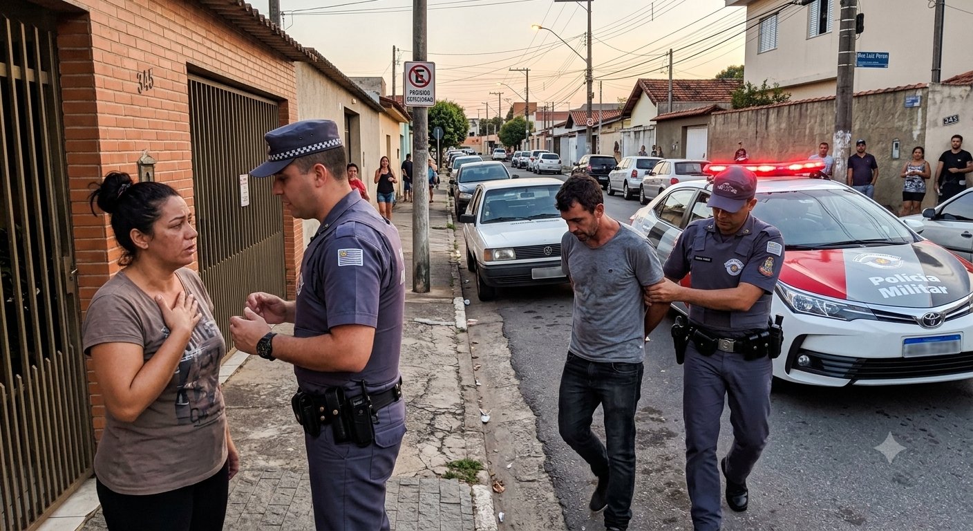 Homem roda em flagrante por descumprir medida protetiva em Guararapes
