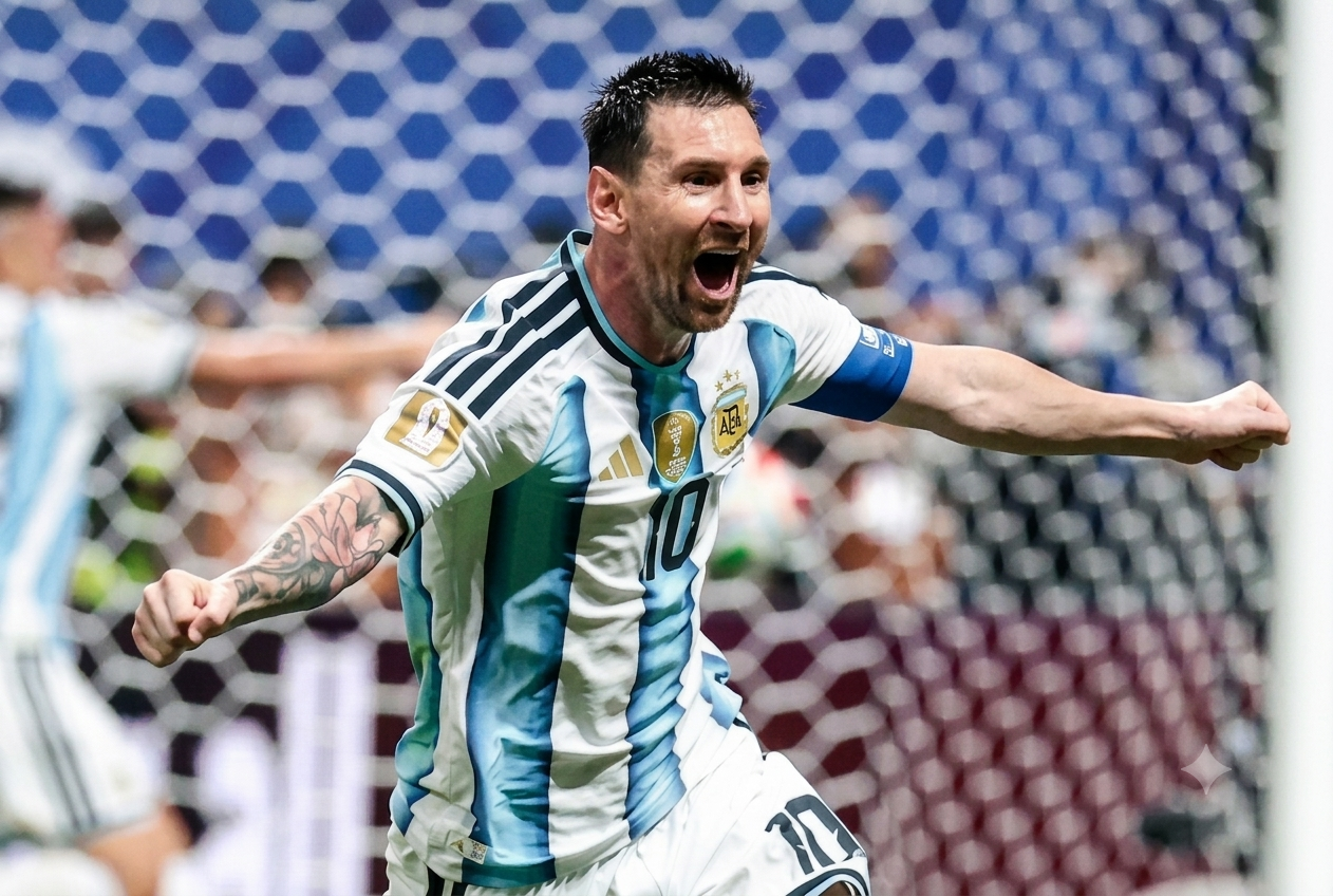 Argentina busca virada histórica com Messi decisivo e elimina o Egito na Copa do Mundo