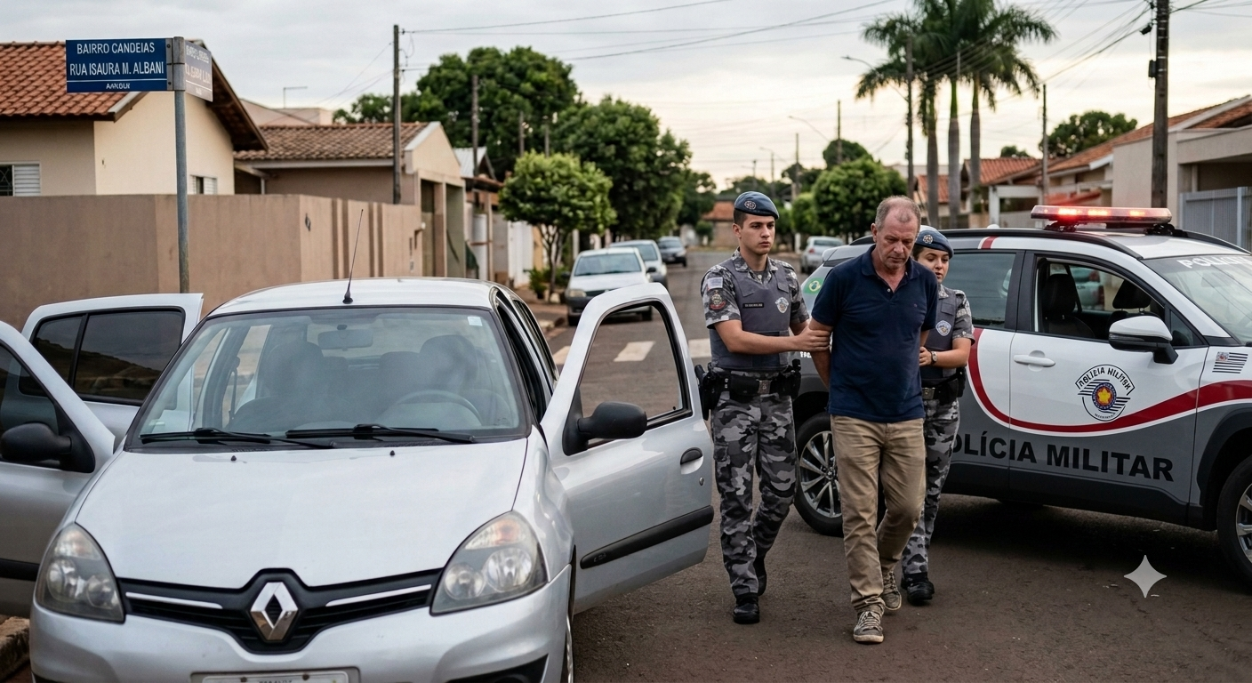 PM pega homem procurado por furto durante patrulhamento em Birigui