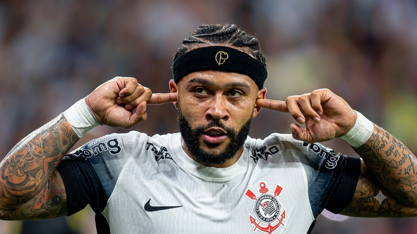 Memphis faz novo post enigmático em meio à indefinição contratual no Corinthians