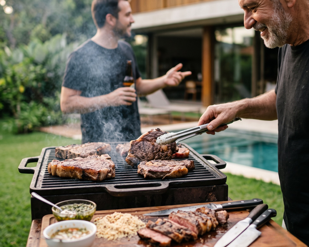 Estância da Carne sorteia vale-compras de R$ 500 no Dia dos Pais em Birigui