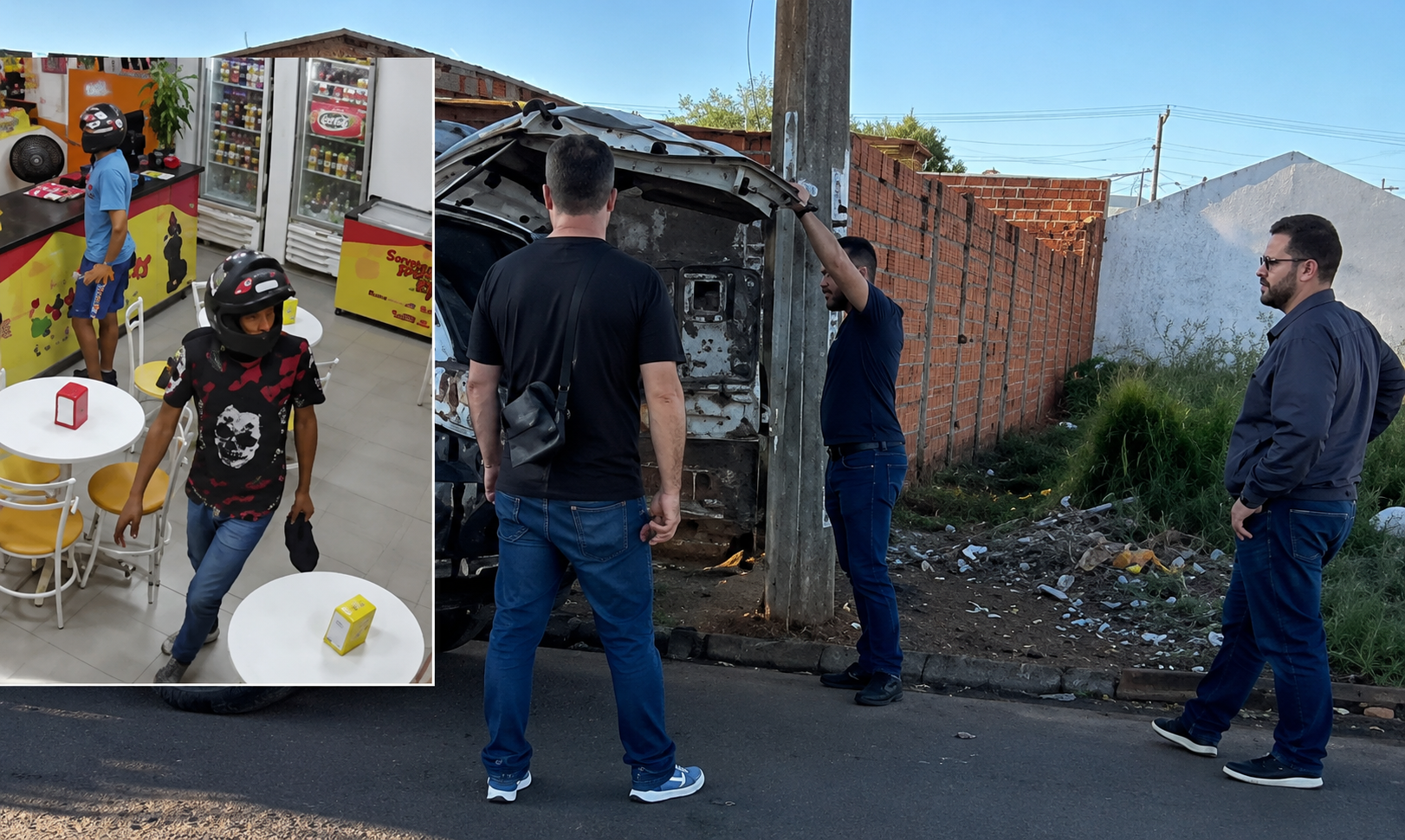 Polícia Civil de Birigui bota as algemas em dupla investigada por assalto a sorveteria no centro
