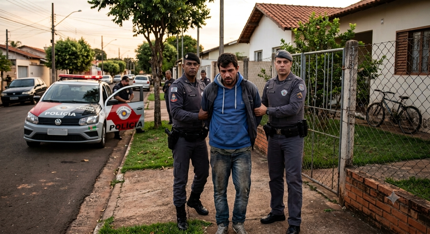 Ladrão veste blusas furtadas para enganar a polícia, mas acaba preso em flagrante