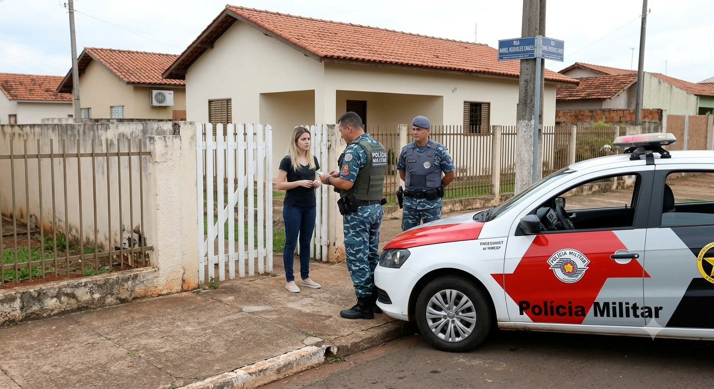 Mulher procurada por roubo cai nas garras da PM em Coroados