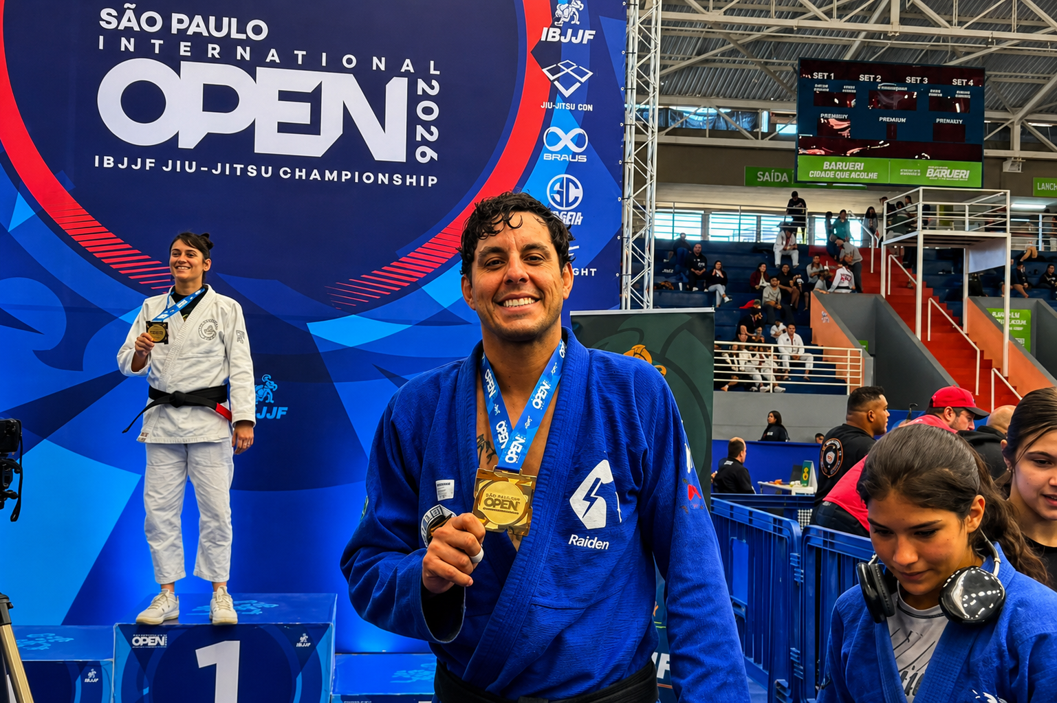Lutador de Araçatuba dá show e conquista o bicampeonato do São Paulo International Open