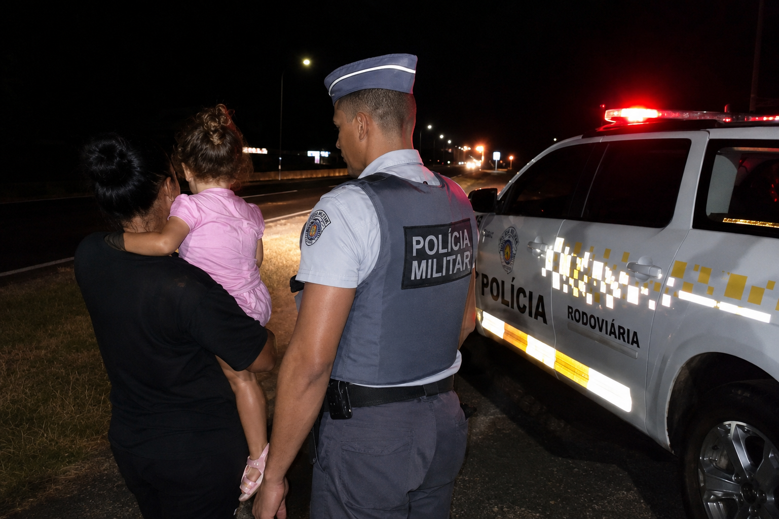 Criança de apenas 3 anos é resgatada perambulando sozinha às margens da Elyéser em Araçatuba
