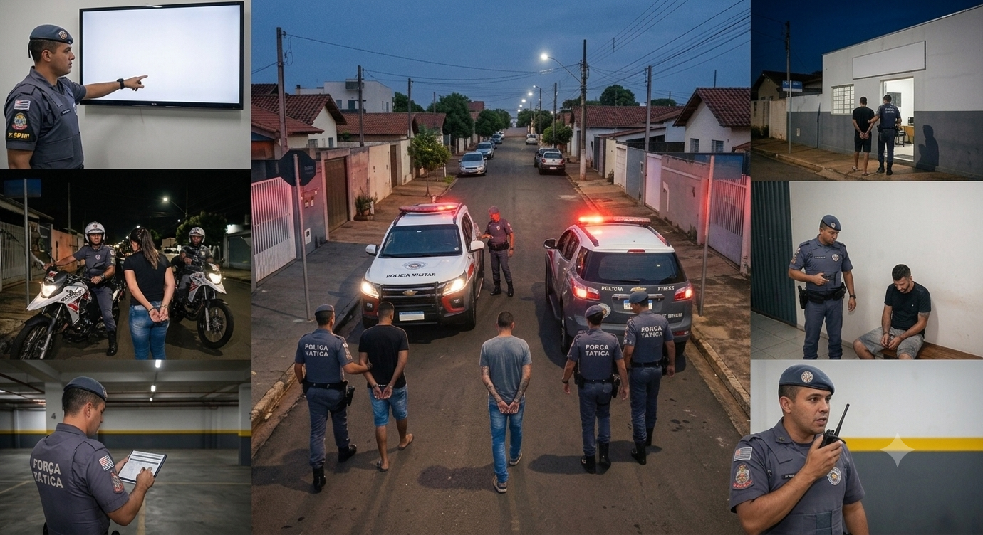 Polícia Militar tira cinco procurados da justiça de circulação na região do 2º BPM/I