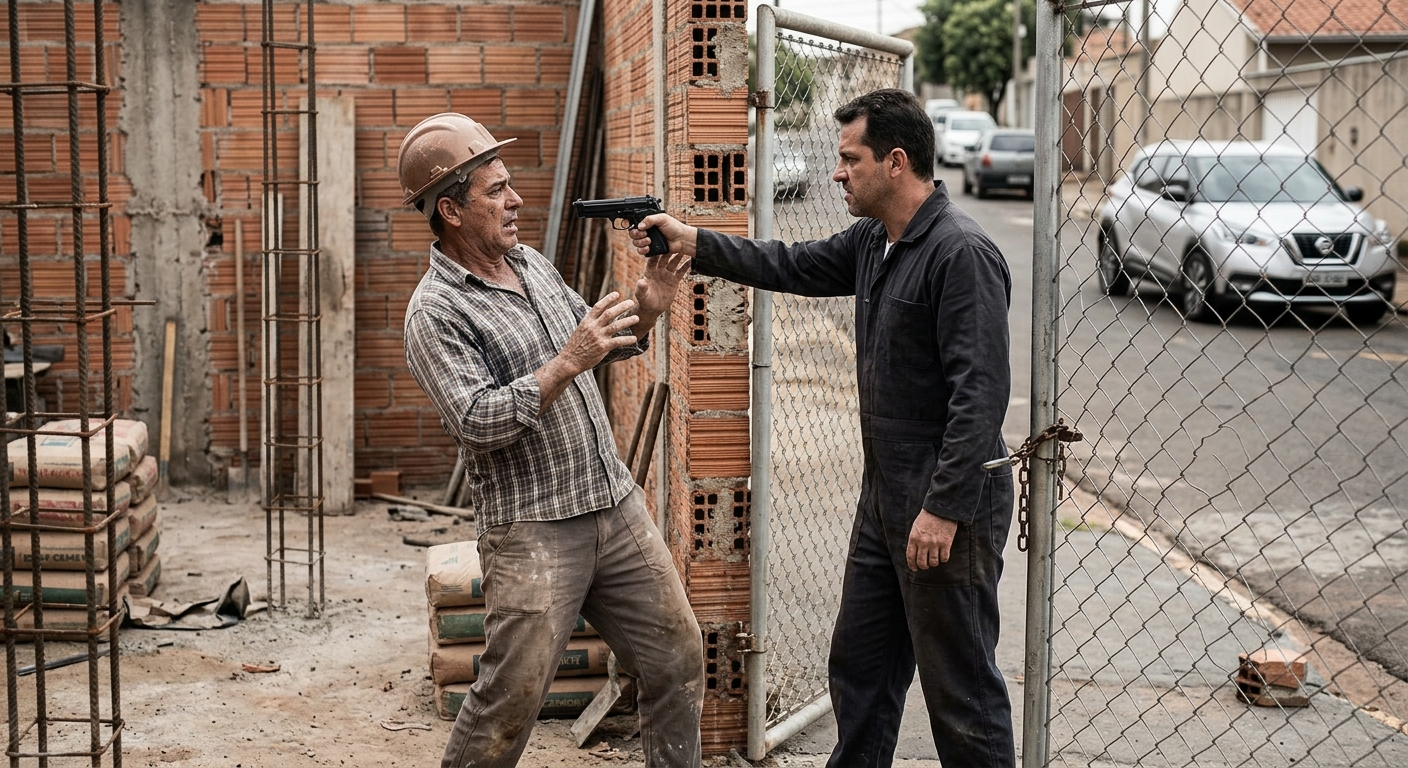 Construtor denuncia cliente por tentativa de homicídio após treta por causa de obra em Birigui