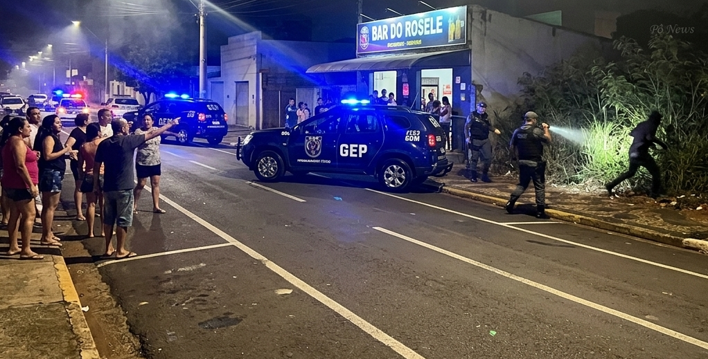 Denúncia de homens armados mobiliza GEP e causa tensão no bairro Rosele