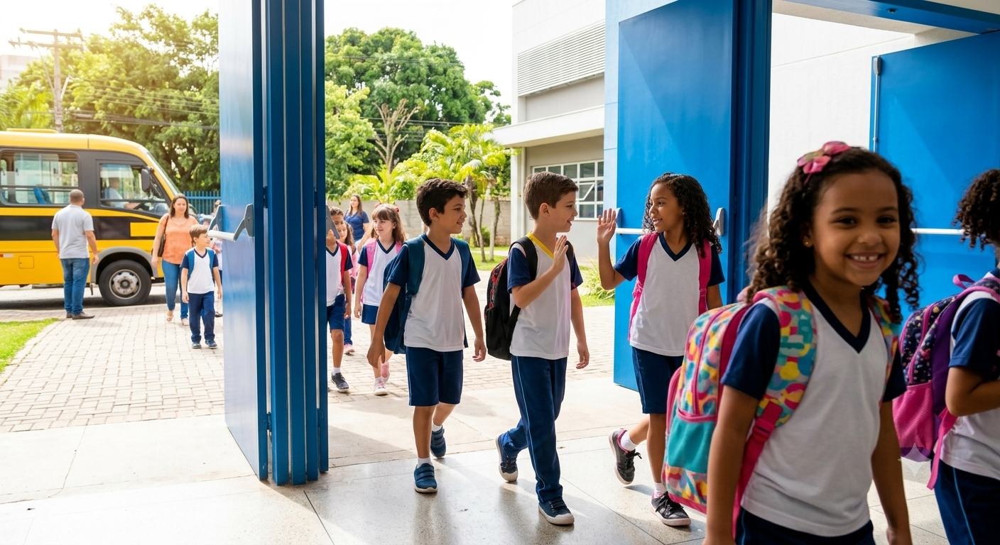 Quase 16 mil alunos retornam às aulas na rede municipal de Araçatuba nesta terça