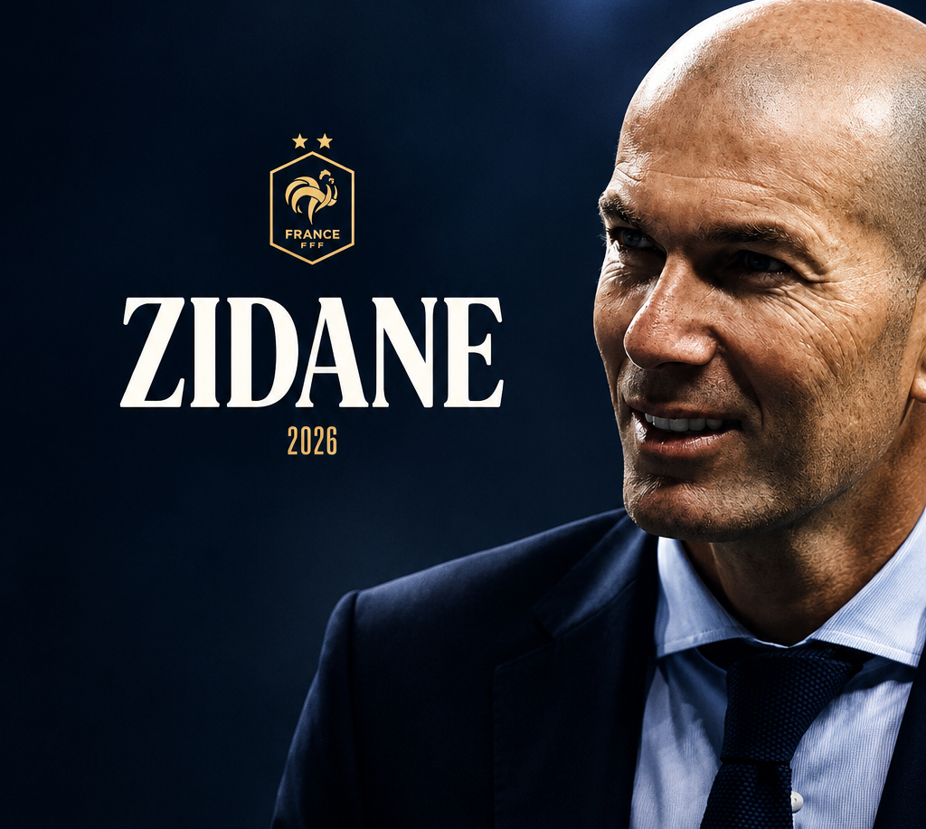França confirma Zinedine Zidane como novo técnico após saída de Didier Deschamps
