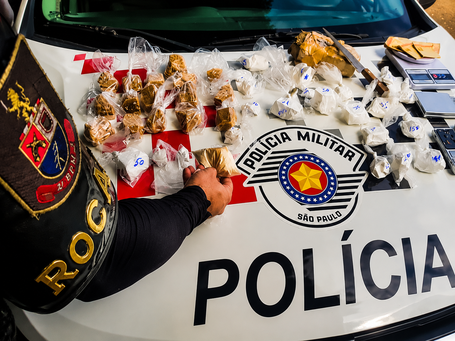 Dono de carrinho de hot-dog que caiu com 3 kg de droga pela ROCAM é capturado pela Força Tática em Birigui