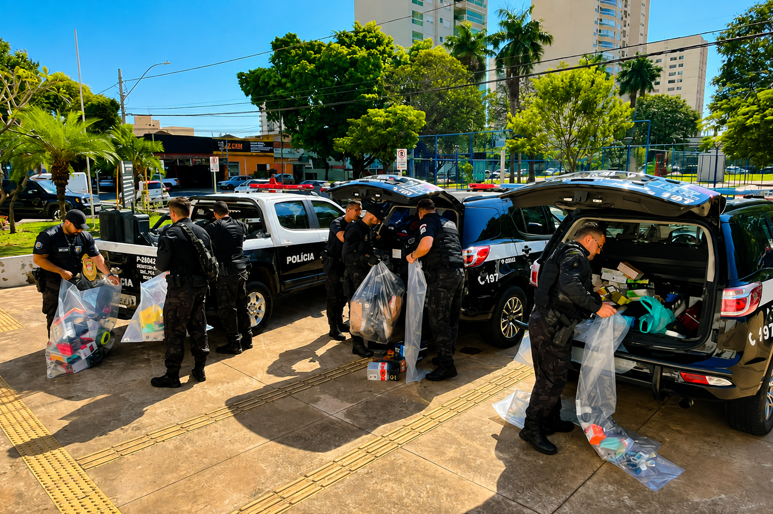 Polícia Civil limpa loja no Camelódromo de Araçatuba
