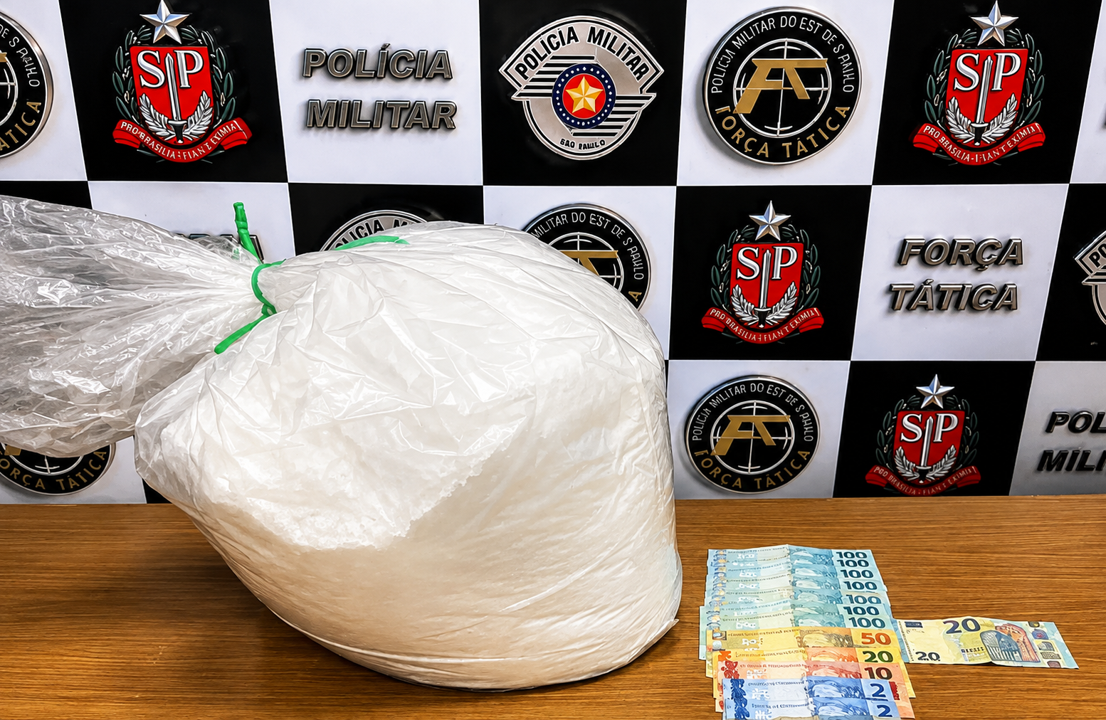 Policiais interceptam carro suspeito na Rondon e apreendem mais de 25 kg de produto misterioso