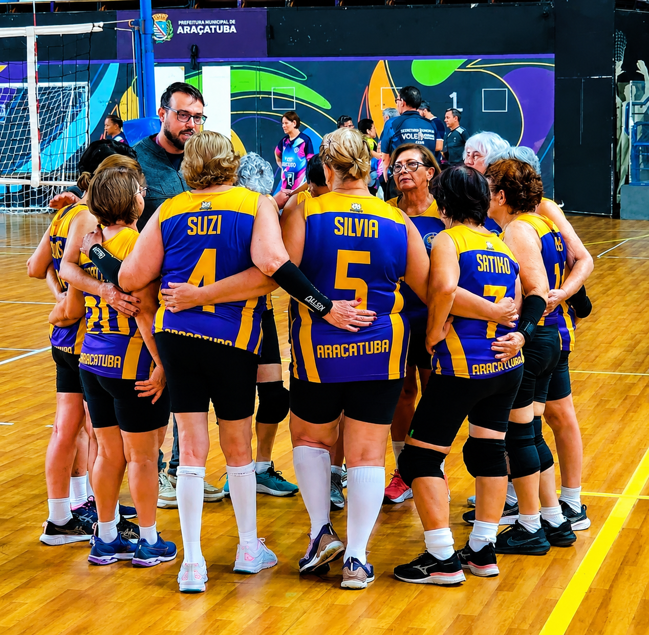 Com 100% de aproveitamento no fim de semana, Araçatuba segura a liderança no Vôlei Adaptado Feminino 68+