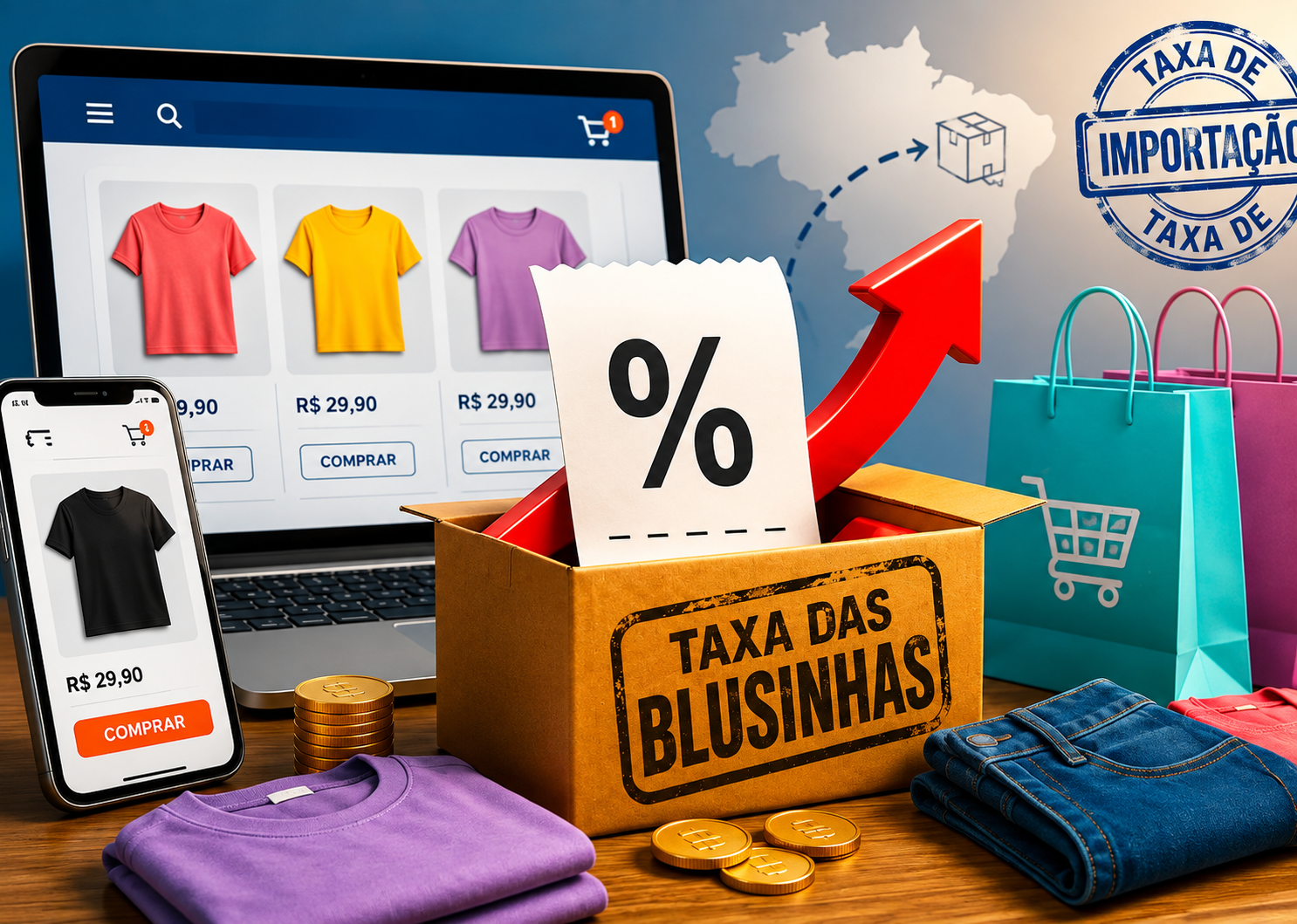 "Taxa das blusinhas" pode voltar a ser cobrada a partir de 9 de setembro