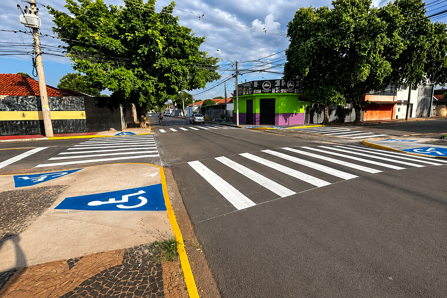 Prefeitura ajusta trânsito no cruzamento das ruas Wandenkolk e São Bernardo em Araçatuba