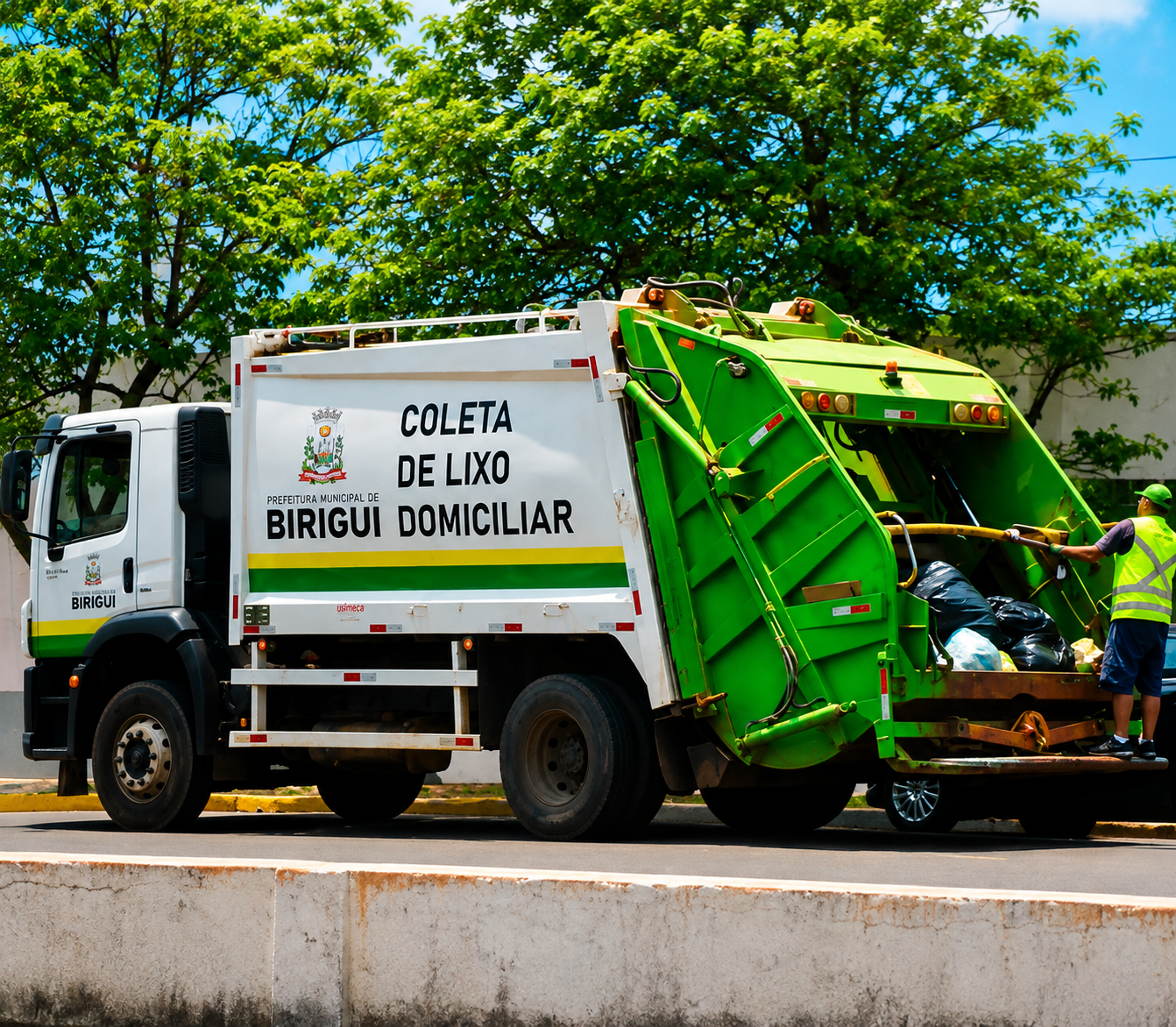 Birigui muda sistema de coleta e passa a recolher de porta em porta a partir deste domingo