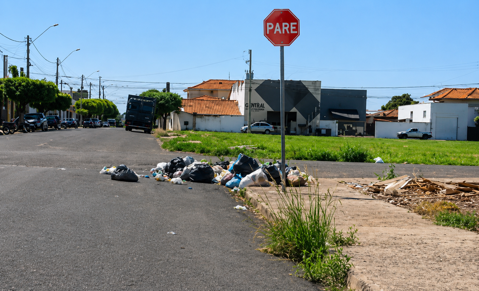 Acúmulo de lixo e falta de coleta geram indignação de moradores no Recanto Verde