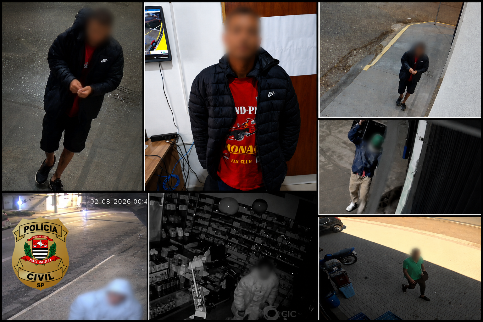 Polícia Civil desvenda onda de furtos e coloca suspeito atrás das grades em Birigui
