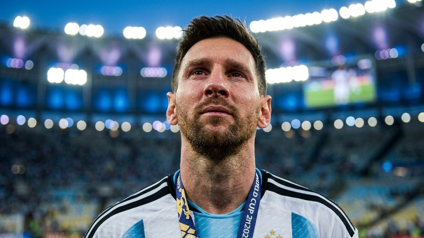 Argentina presta homenagem emocionante a Messi após craque anunciar aposentadoria da seleção