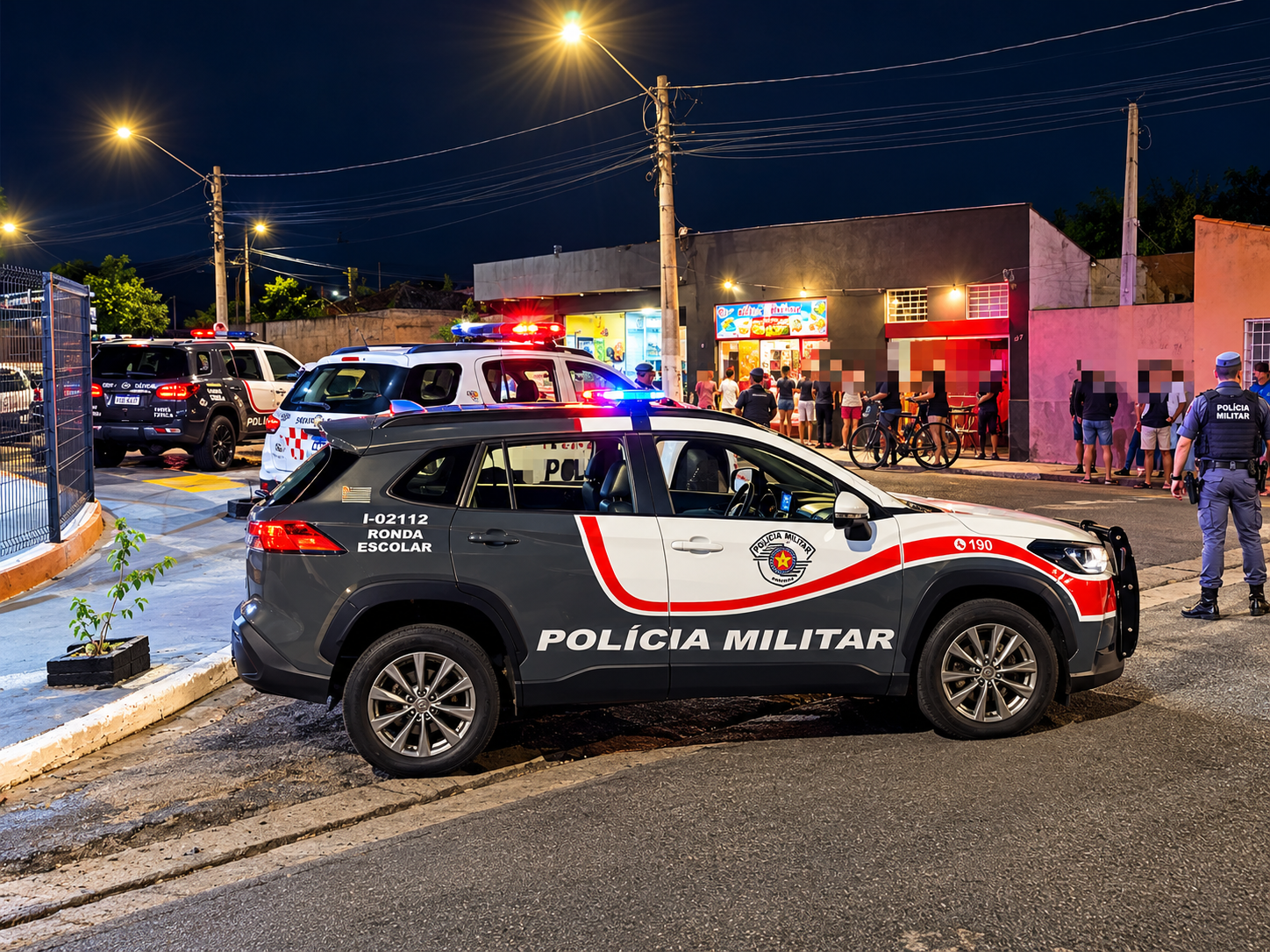PM baixa o tom na periferia e enquadra barulhentos no bairro Águas Claras