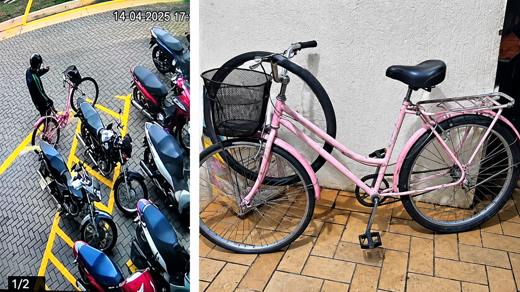 GCM acha bike furtada no Centro da cidade e cola no suspeito