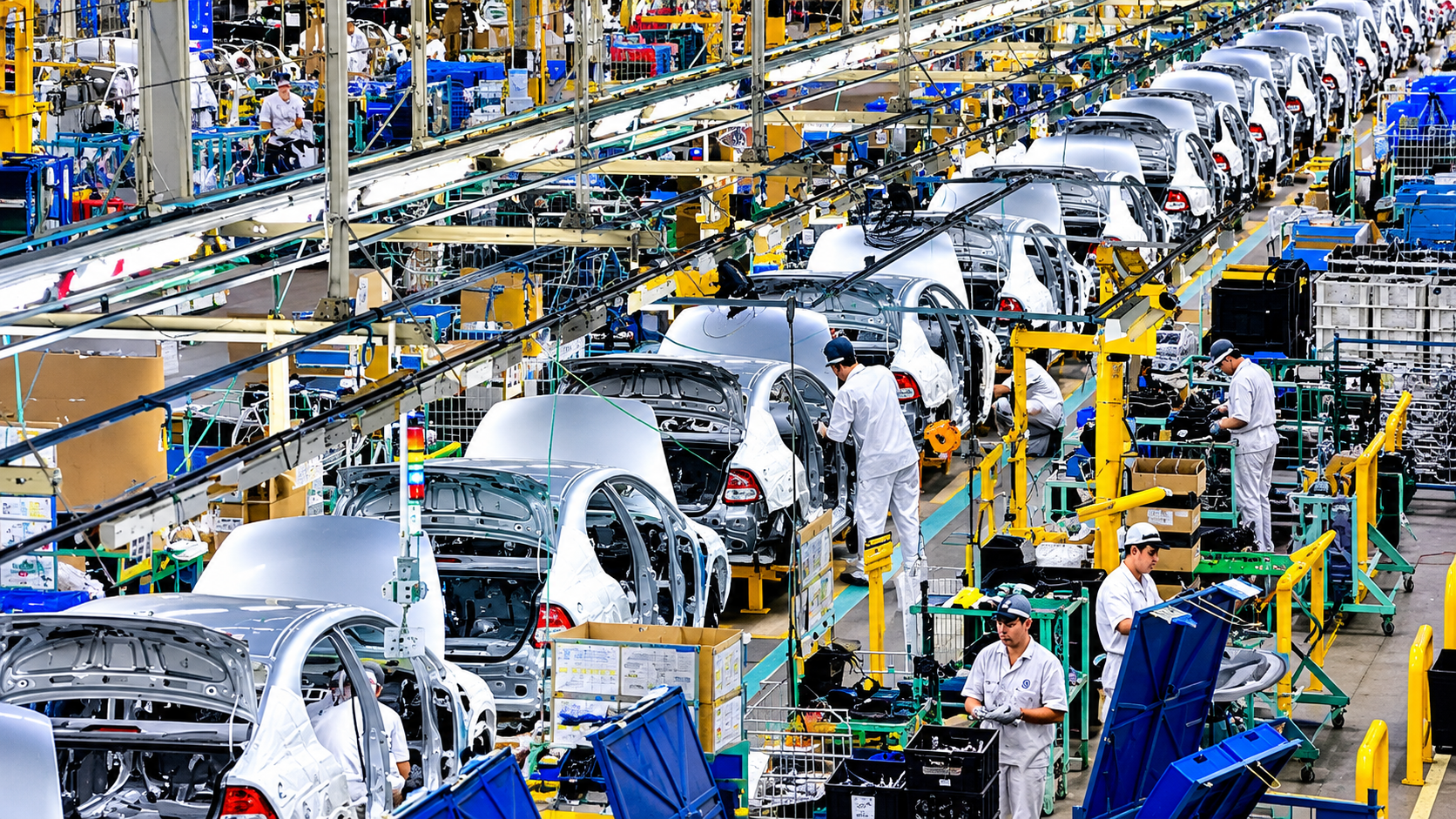 Produção de carros em agosto bate recorde e é a melhor desde 2019, aponta Anfavea