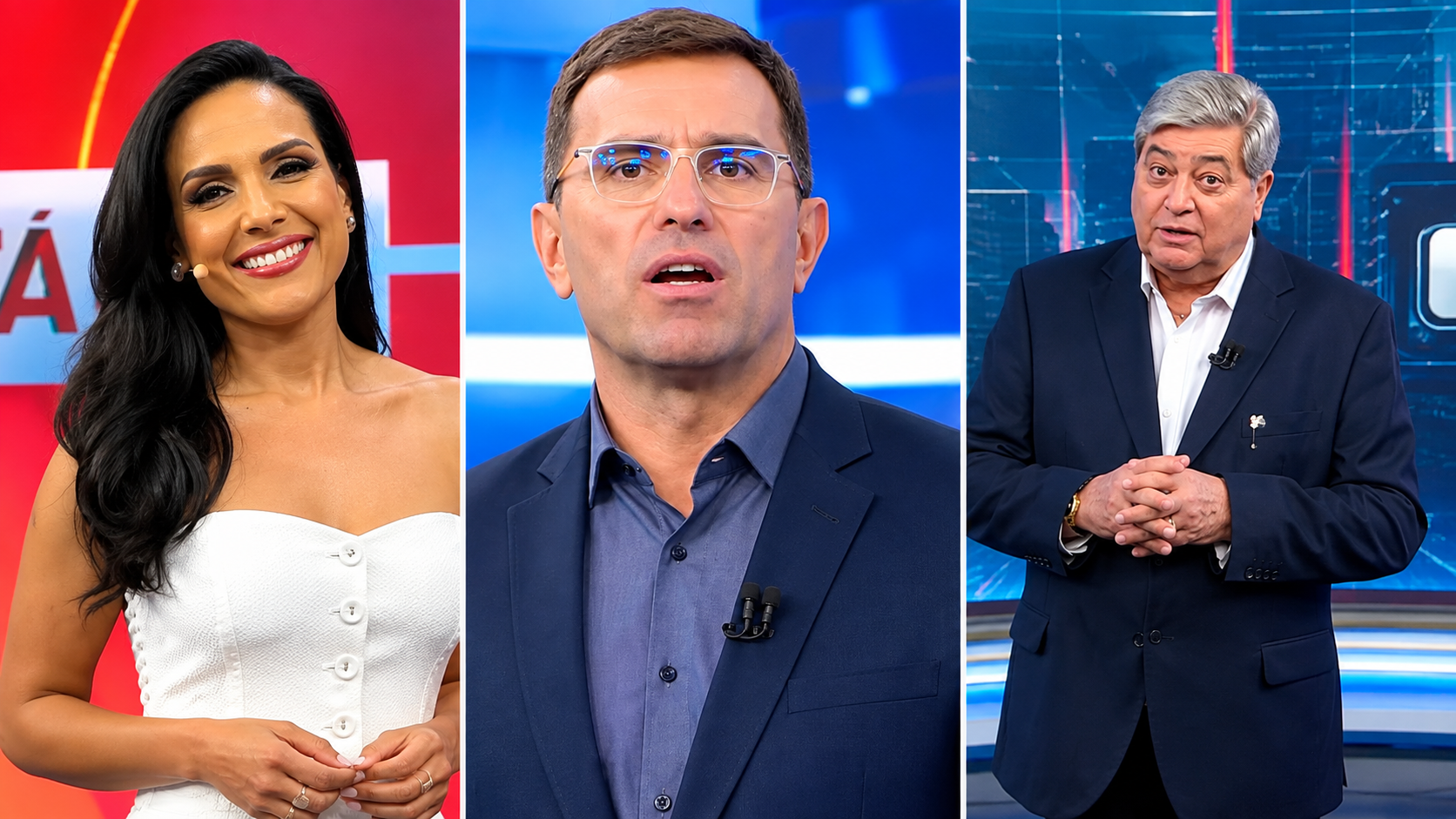 SBT troca 10 apresentadores no fim de tarde, mas audiência não sai do lugar