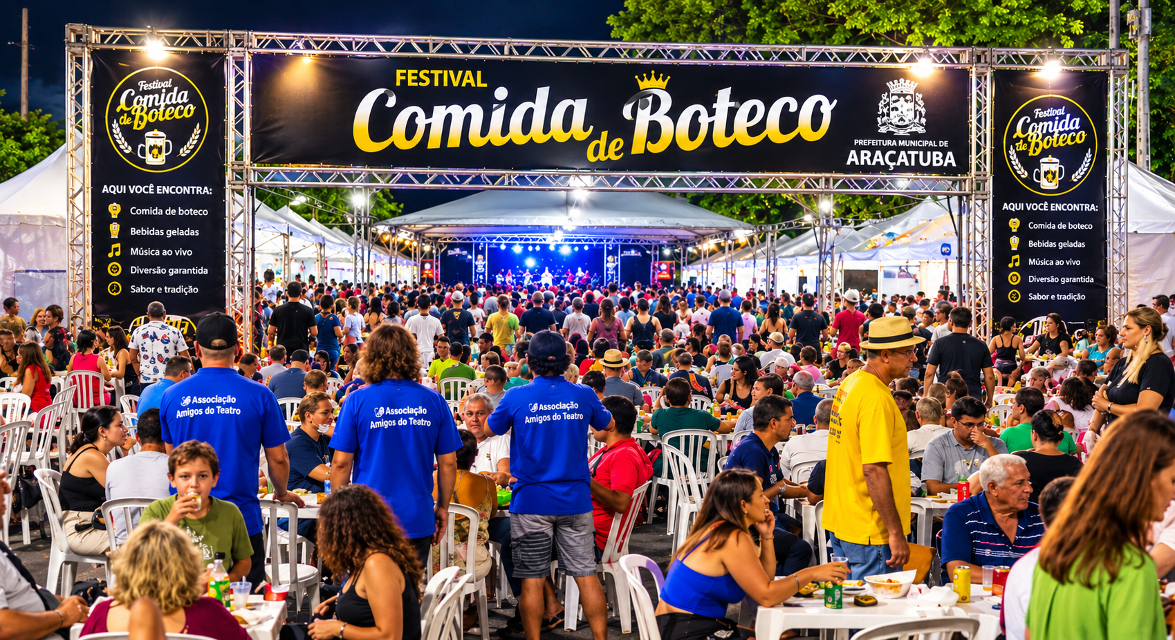 A hora de petiscar chegou! 14ª edição do Festival Comida de Boteco agita os bares de Araçatuba