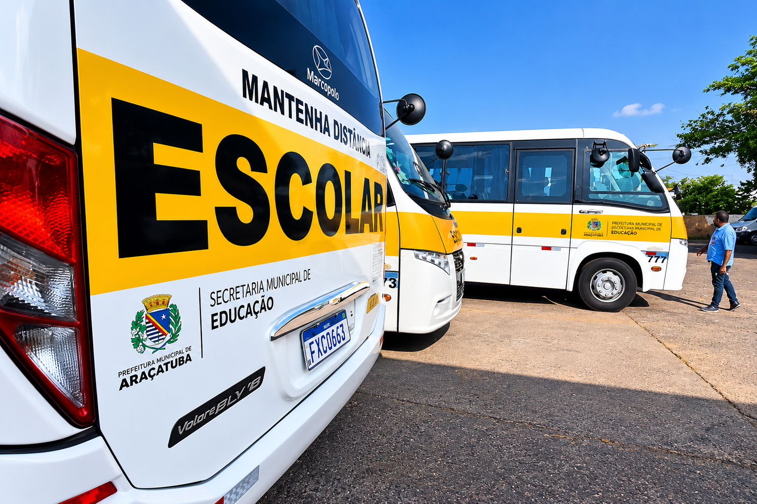 Falta de papel higiênico e 'bagunça' nos ônibus: pais cobram a Prefeitura de Araçatuba por problemas em escolas