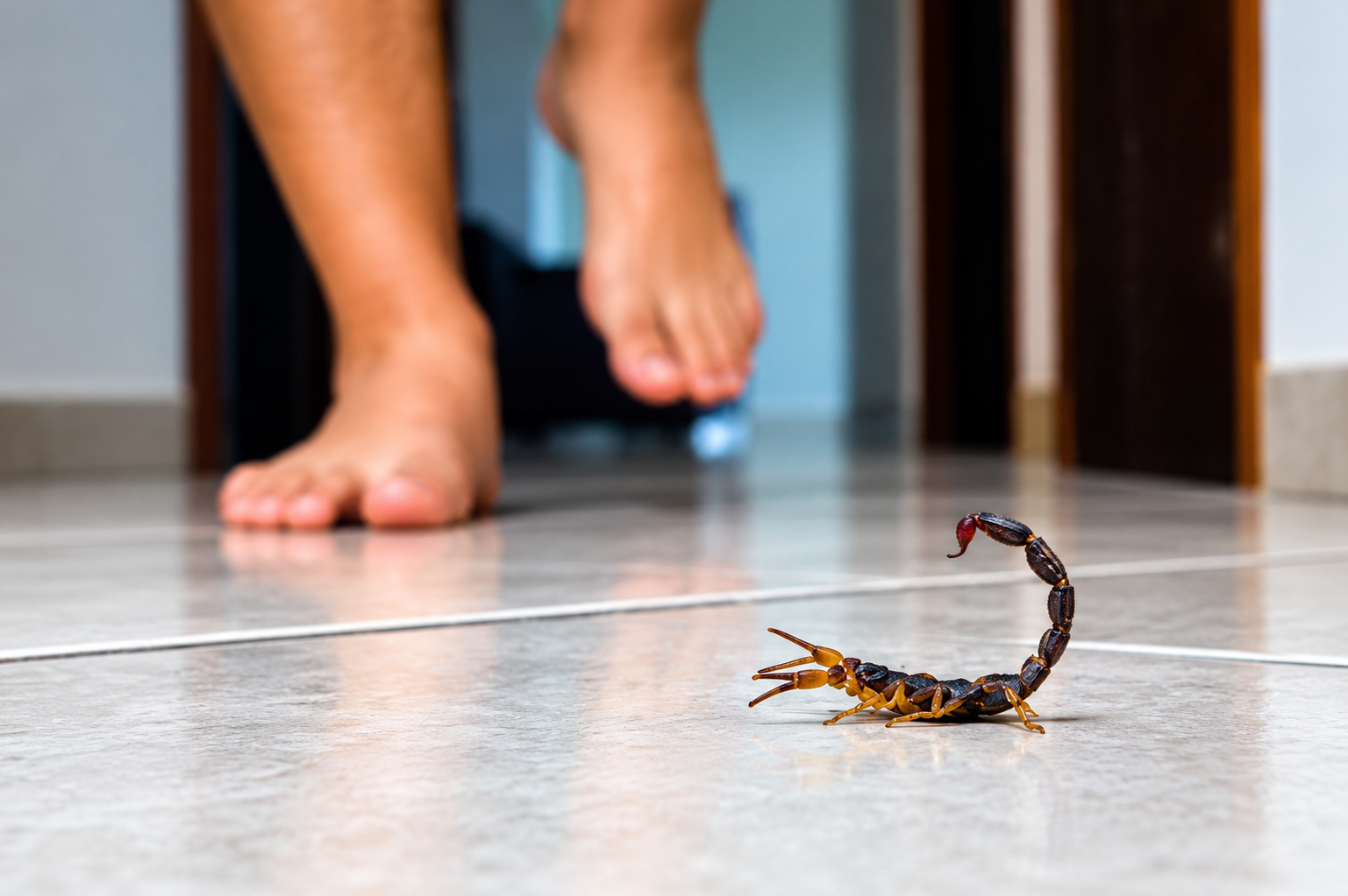 Acidentes com escorpiões sobem 9,1% em Araçatuba e assustam moradores