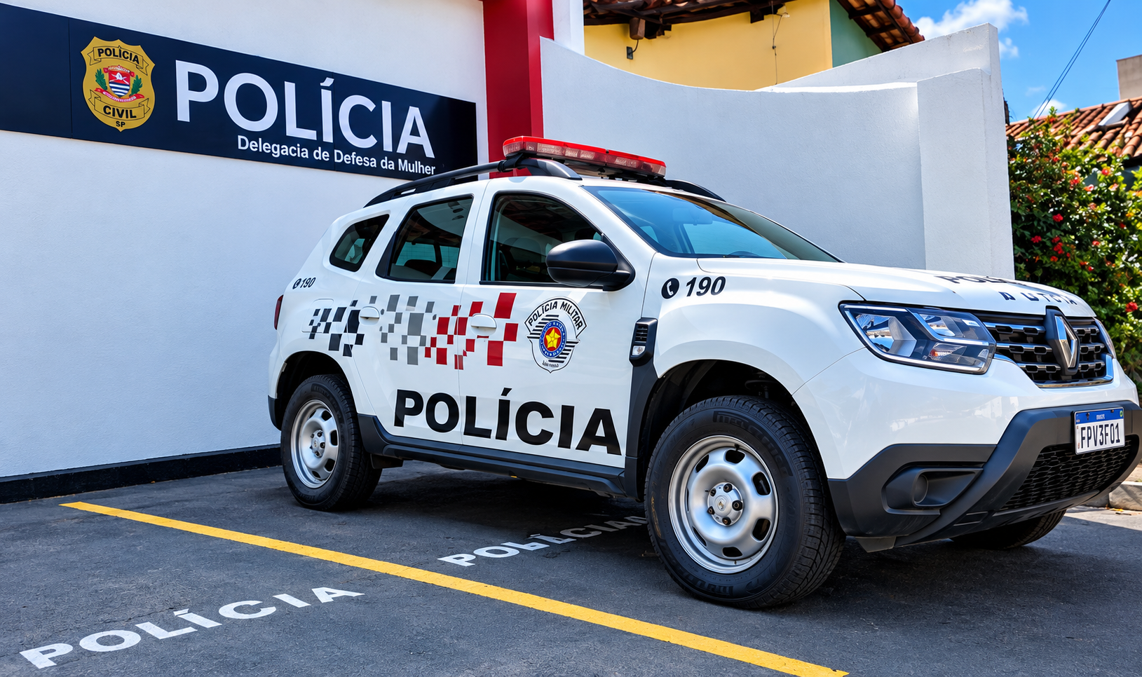 PM prende homem após covardia e ameaças de morte contra a companheira em Birigui