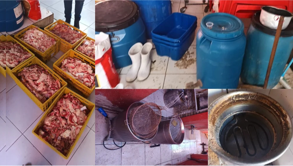 Estabelecimento de espetos é interditado após fiscalização sanitária em Birigui